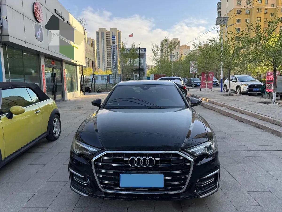 2023 Audi A6L 2.0T 190HP L4 7DCT,autocango,china used car exporter,china ev exporter,chinese used car exporter,chinese used ev exporter