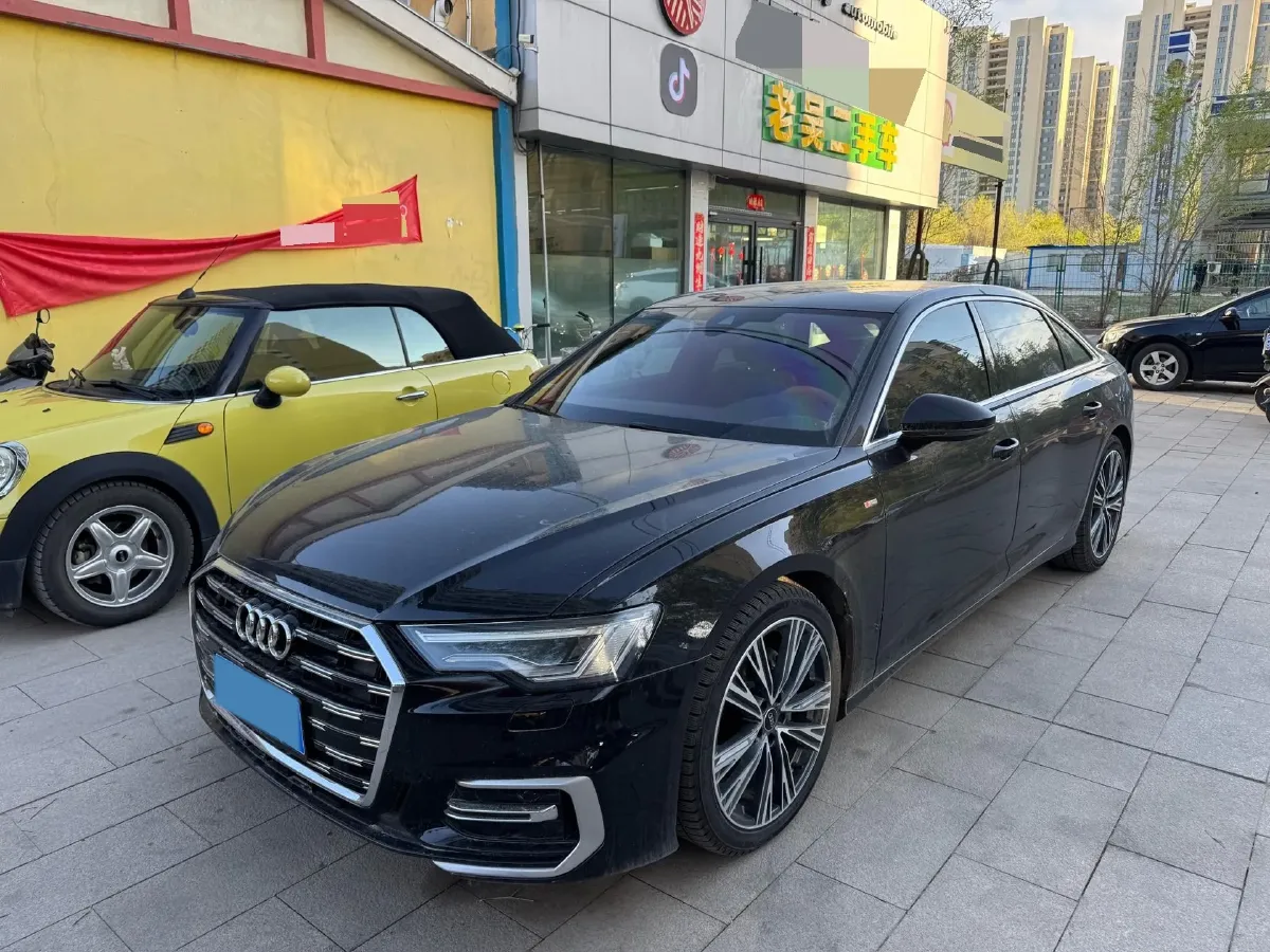 2023 Audi A6L 2.0T 190HP L4 7DCT,autocango,china used car exporter,china ev exporter,chinese used car exporter,chinese used ev exporter