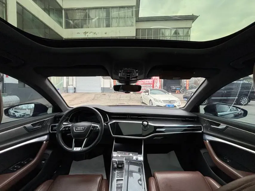 2020 Audi A6L 2.0T 224HP L4 7DCT,autocango,china used car exporter,china ev exporter,chinese used car exporter,chinese used ev exporter