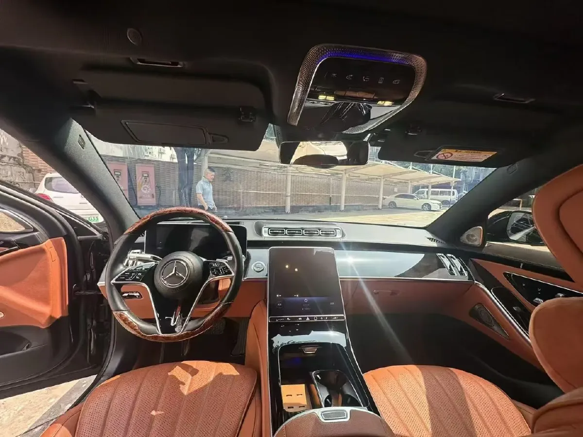 2023 Mercedes-Benz S Class 2.5T 313HP L6 9AT,autocango,china used car exporter,china ev exporter,chinese used car exporter,chinese used ev exporter