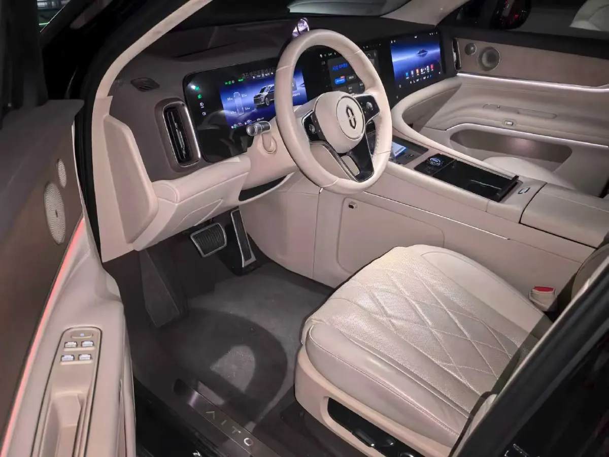 2024 AITO AITO M9 1.5T 152HP L4 REEV 42KWH,autocango,china used car exporter,china ev exporter,chinese used car exporter,chinese used ev exporter