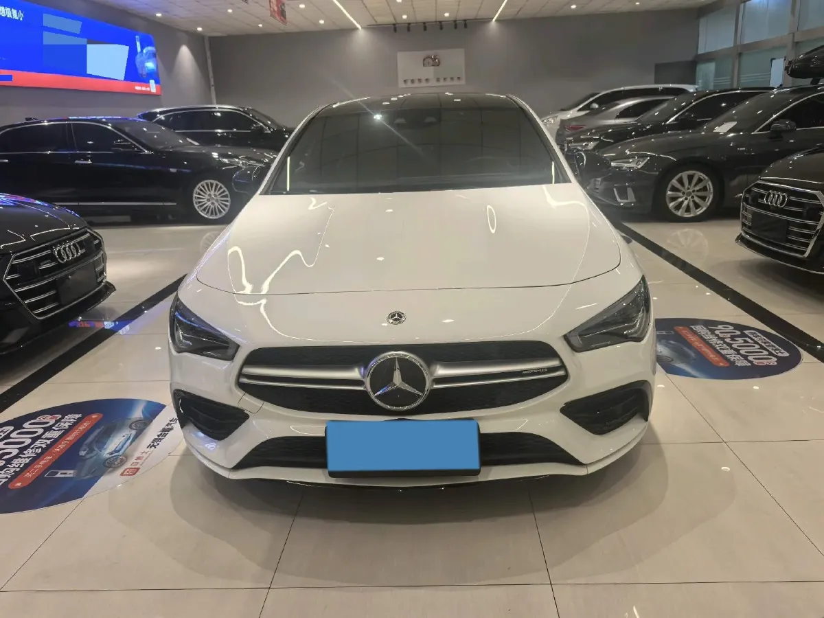 2023 Mercedes-Benz CLA AMG 2.0T 306HP L4 7DCT,autocango,china used car exporter,china ev exporter,chinese used car exporter,chinese used ev exporter
