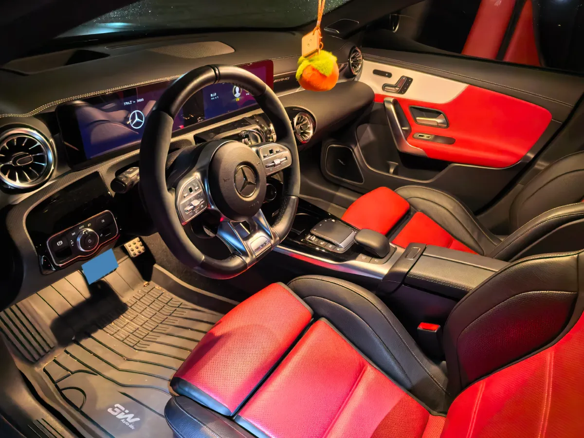 2022 Mercedes-Benz CLA AMG 2.0T 387HP L4 8DCT,autocango,china used car exporter,china ev exporter,chinese used car exporter,chinese used ev exporter