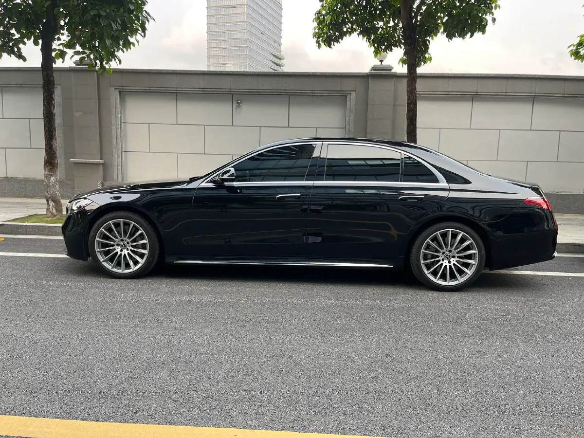2023 Mercedes-Benz S Class 2.5T 367HP L6 9AT,autocango,china used car exporter,china ev exporter,chinese used car exporter,chinese used ev exporter