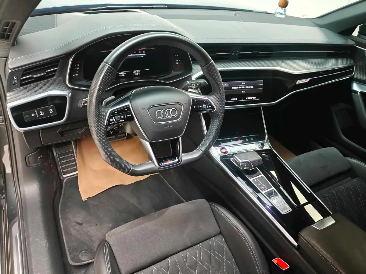 2022 Audi S6 2.9T 450HP V6 8AT,autocango,china used car exporter,china ev exporter,chinese used car exporter,chinese used ev exporter