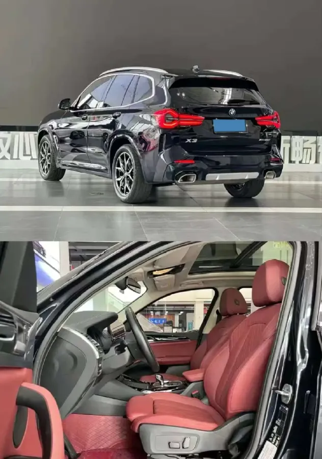 2023 BMW X3 2.0T 184HP L4 8AT,autocango,china used car exporter,china ev exporter,chinese used car exporter,chinese used ev exporter