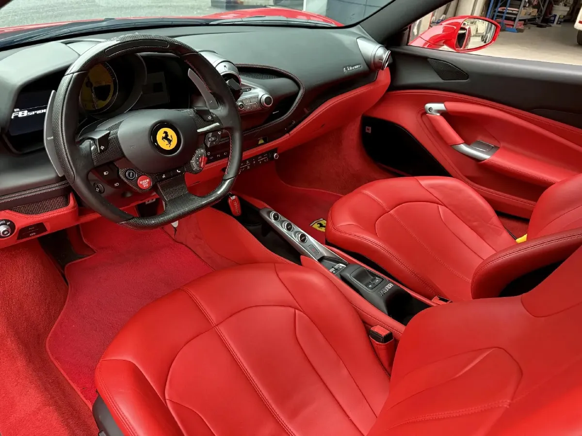 2020 Ferrari F8 3.9T 720HP V8 7DCT,autocango,china used car exporter,china ev exporter,chinese used car exporter,chinese used ev exporter