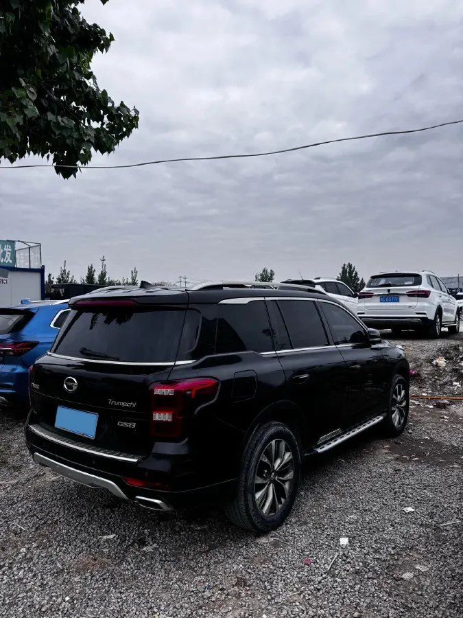 2017 GAC Trumpchi GS8 2.0T 201HP L4 6AT,autocango,china used car exporter,china ev exporter,chinese used car exporter,chinese used ev exporter