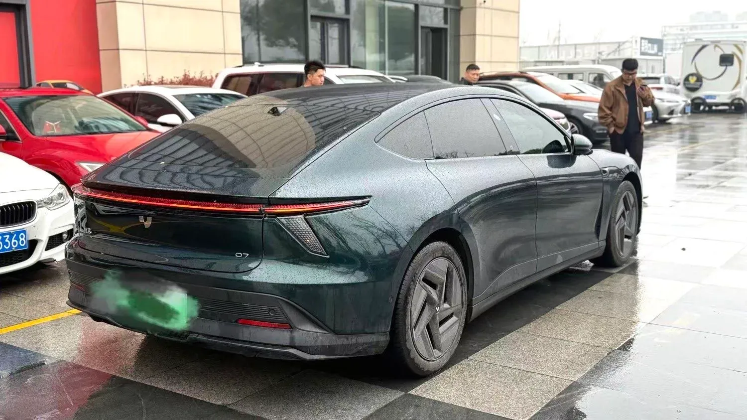 2024 JiYue 07 BEV 100KWH,autocango,china used car exporter,china ev exporter,chinese used car exporter,chinese used ev exporter