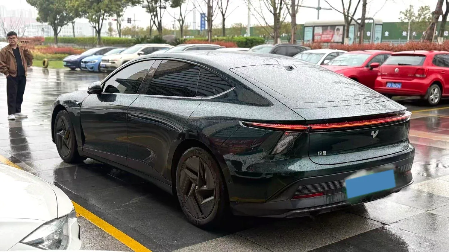 2024 JiYue 07 BEV 100KWH,autocango,china used car exporter,china ev exporter,chinese used car exporter,chinese used ev exporter