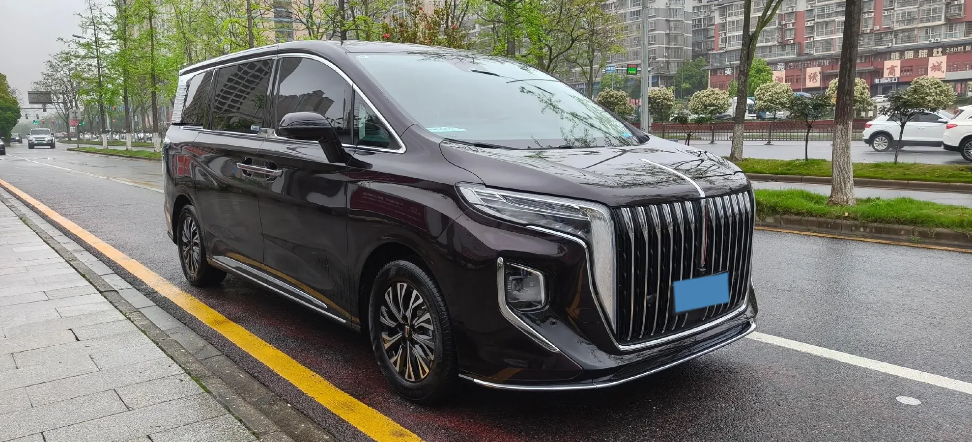 2024 HongQi HQ9 2.0T 163HP L4 1DHT PHEV 20.14KWH,autocango,china used car exporter,china ev exporter,chinese used car exporter,chinese used ev exporter