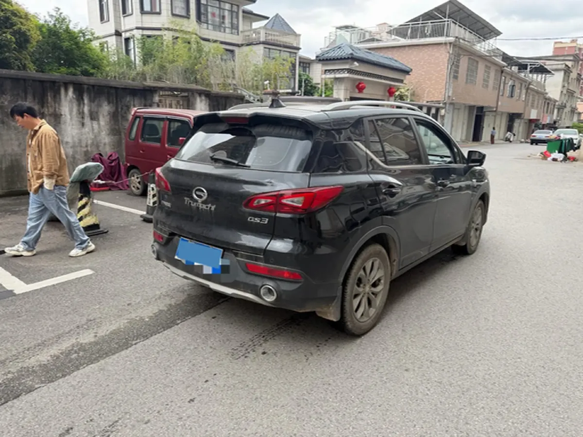 2017 GAC Trumpchi GS3 1.3T 137HP L4 6AT,autocango,china used car exporter,china ev exporter,chinese used car exporter,chinese used ev exporter