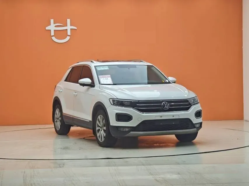 2021 Volkswagen T-Roc 1.4T 150HP L4 7DCT,autocango,china used car exporter,china ev exporter,chinese used car exporter,chinese used ev exporter