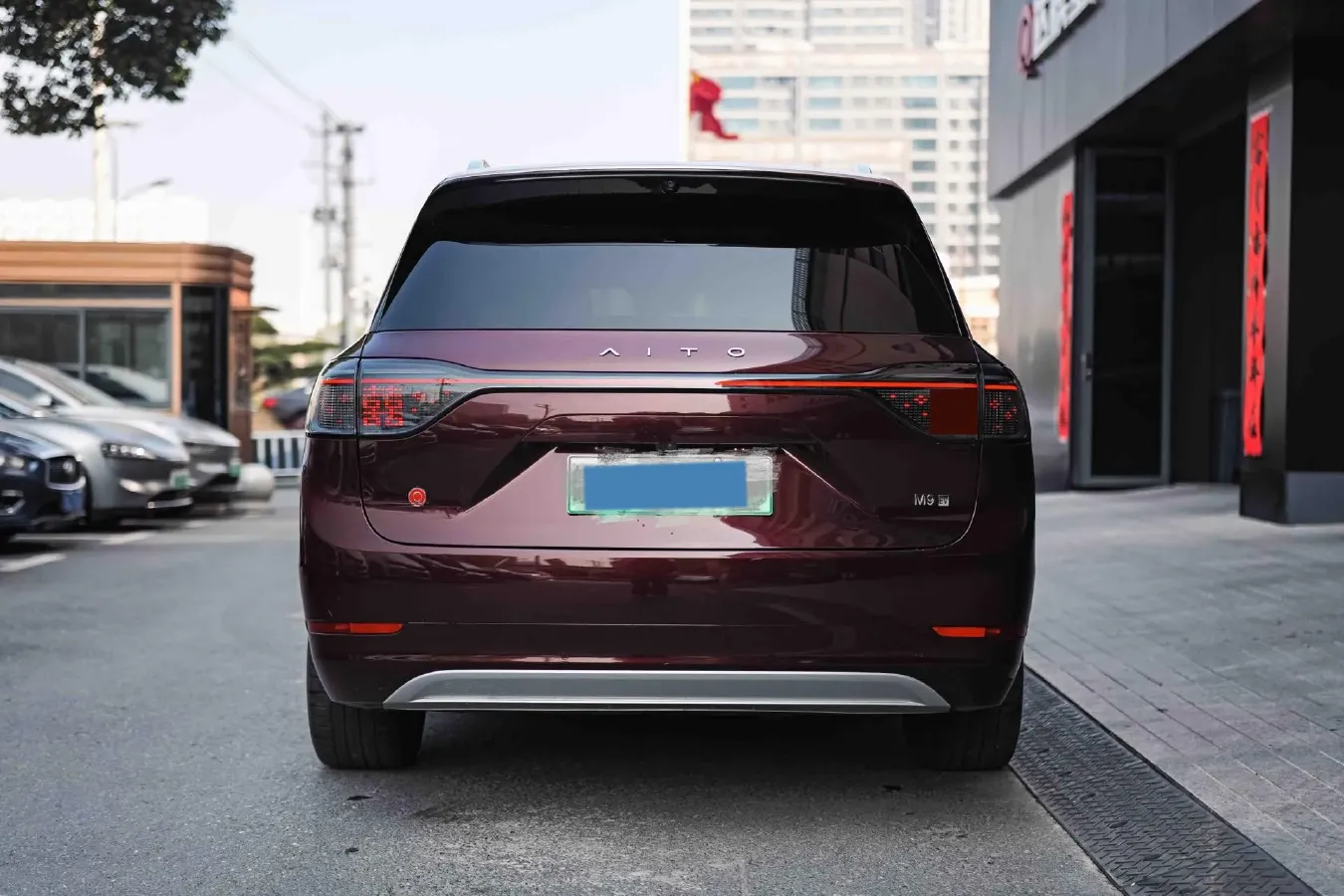 2024 AITO AITO M9 BEV 100KWH,autocango,china used car exporter,china ev exporter,chinese used car exporter,chinese used ev exporter