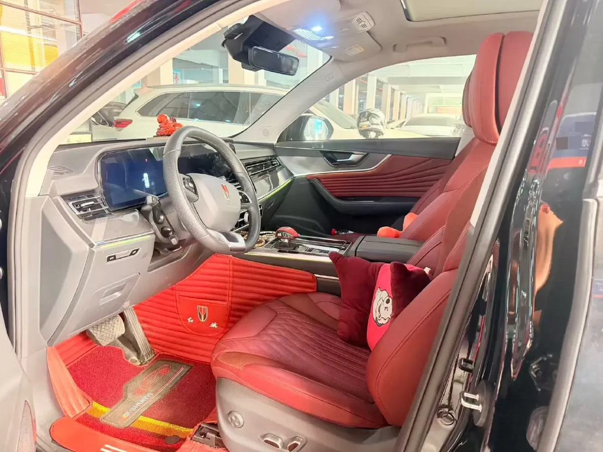 2023 HongQi HS5 2.0T 252HP L4 8AT,autocango,china used car exporter,china ev exporter,chinese used car exporter,chinese used ev exporter