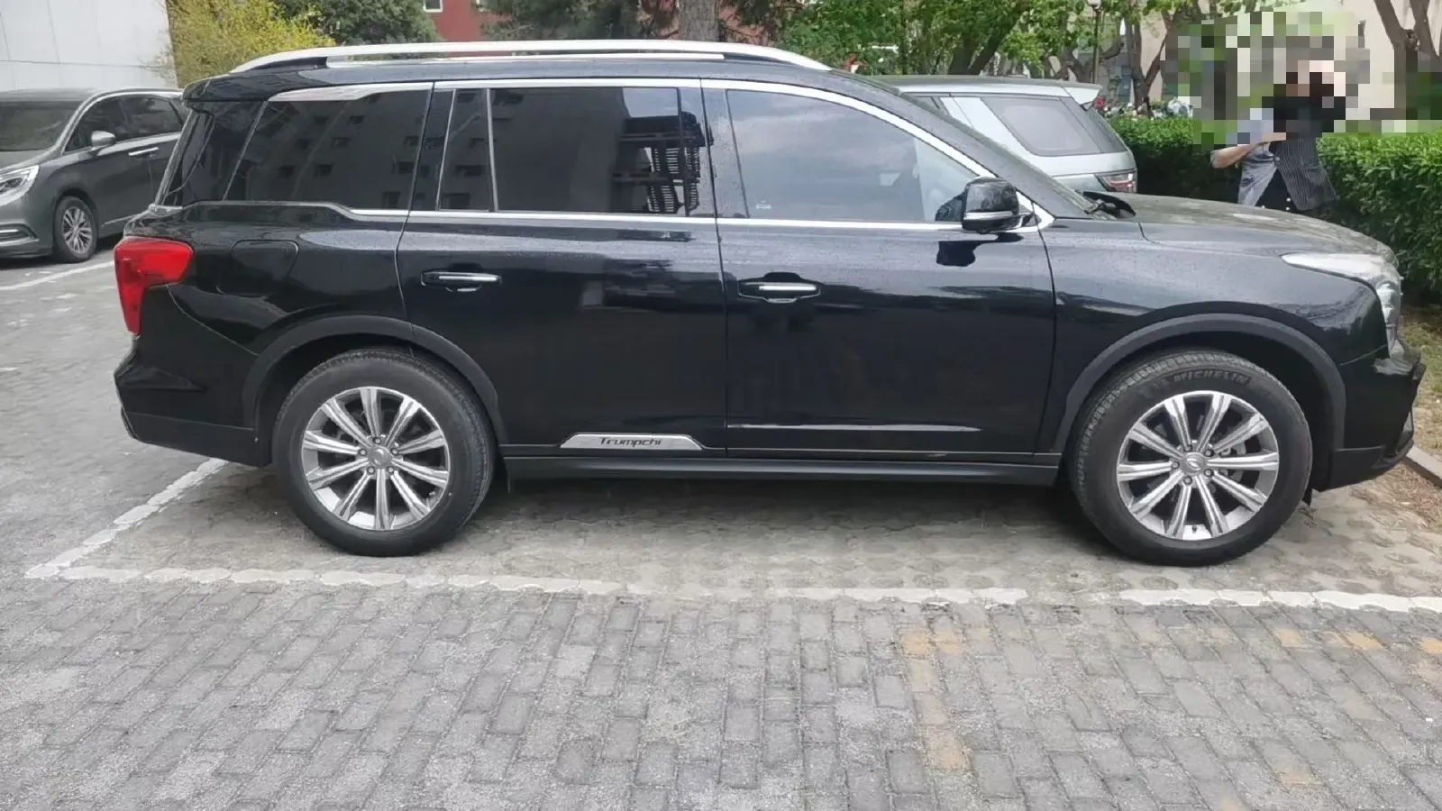 2019 GAC Trumpchi GS8 2.0T 252HP L4 6AT,autocango,china used car exporter,china ev exporter,chinese used car exporter,chinese used ev exporter