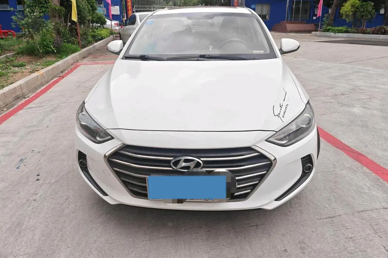 2016 Hyundai Elantra 1.6L 130HP L4 6AT,autocango,china used car exporter,china ev exporter,chinese used car exporter,chinese used ev exporter