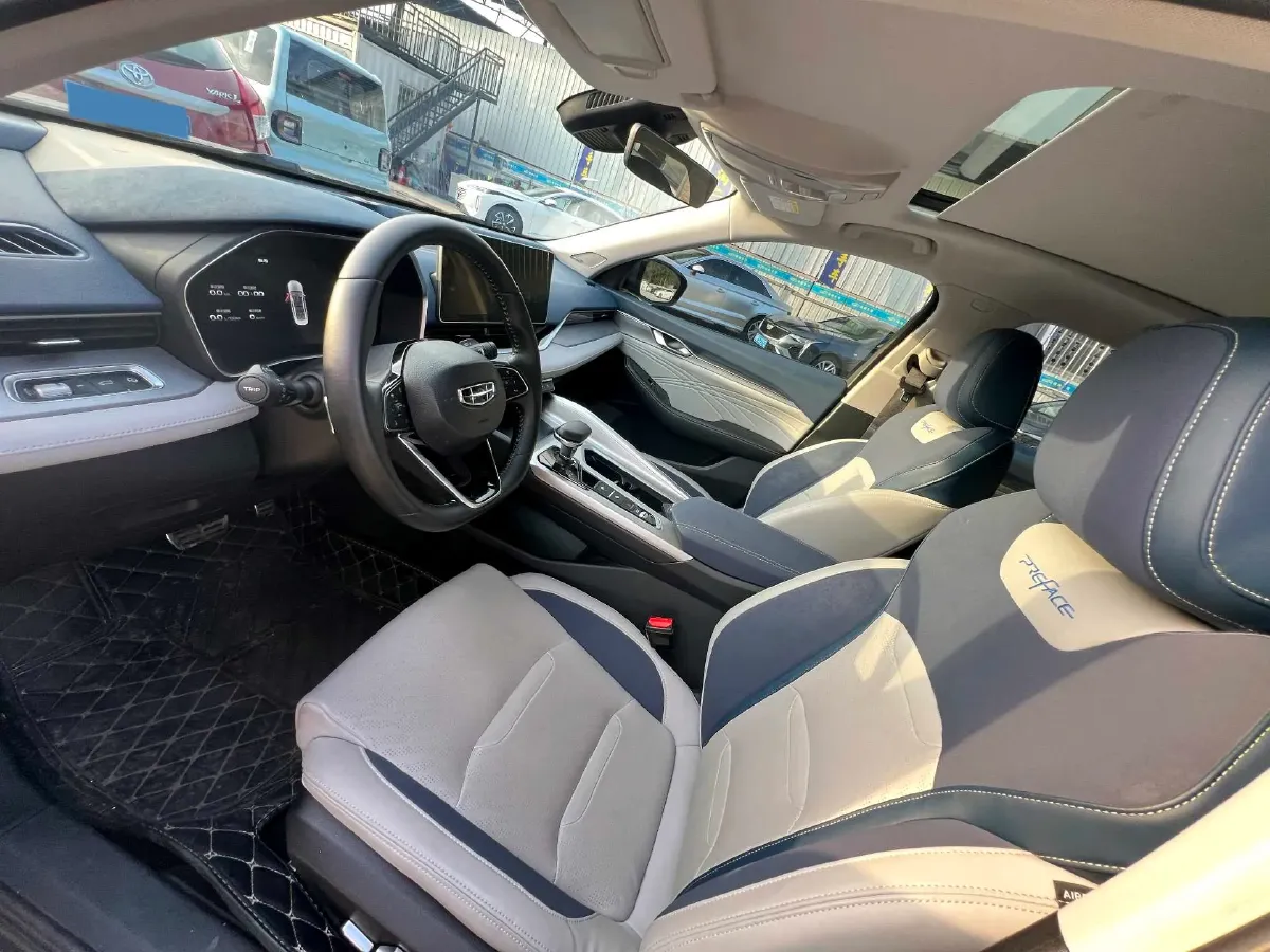 2021 Geely Preface 2.0T 190HP L4 7DCT,autocango,china used car exporter,china ev exporter,chinese used car exporter,chinese used ev exporter