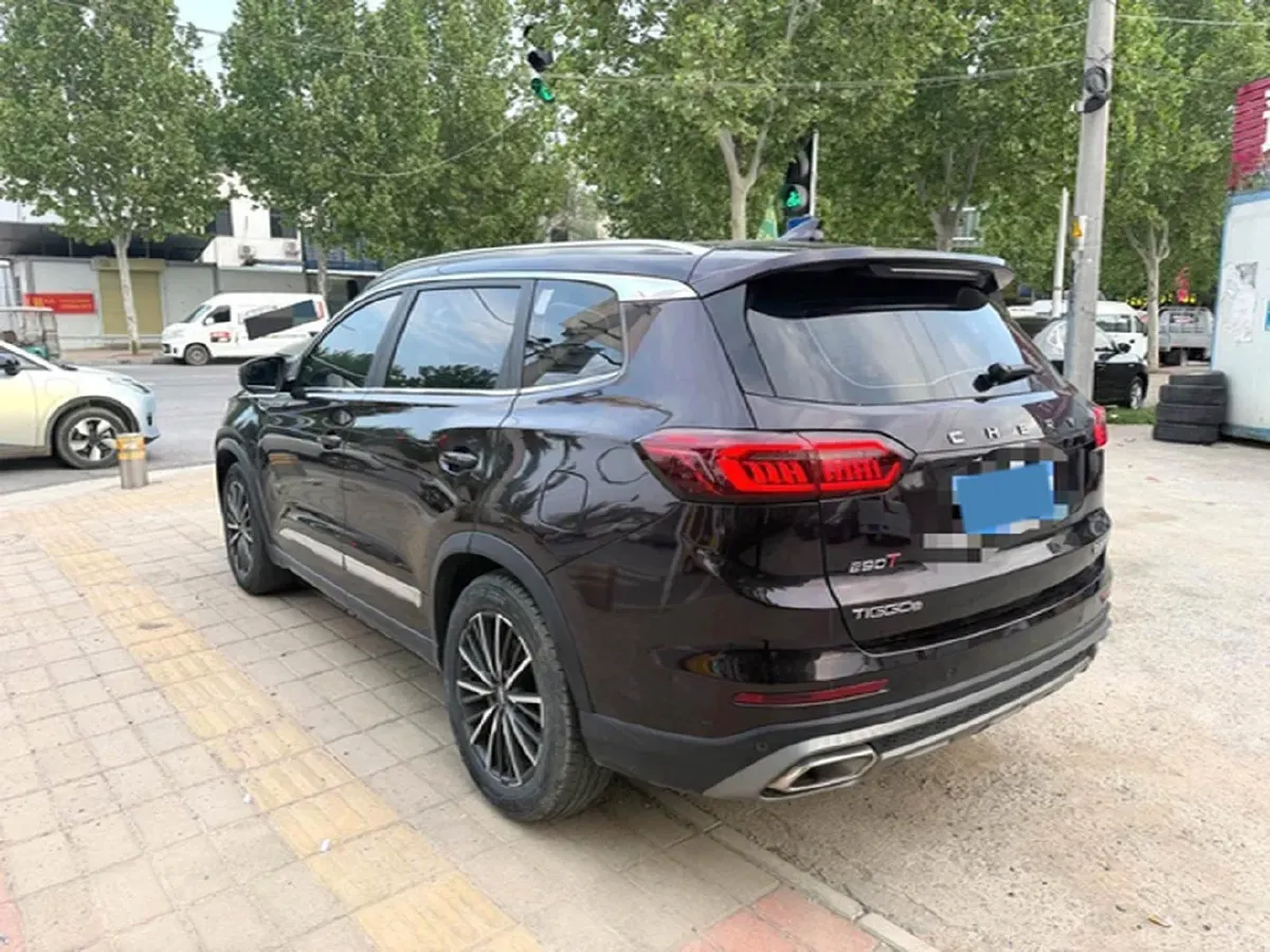 2021 Chery Tiggo 8 Plus 1.6T 197HP L4 7DCT,autocango,china used car exporter,china ev exporter,chinese used car exporter,chinese used ev exporter