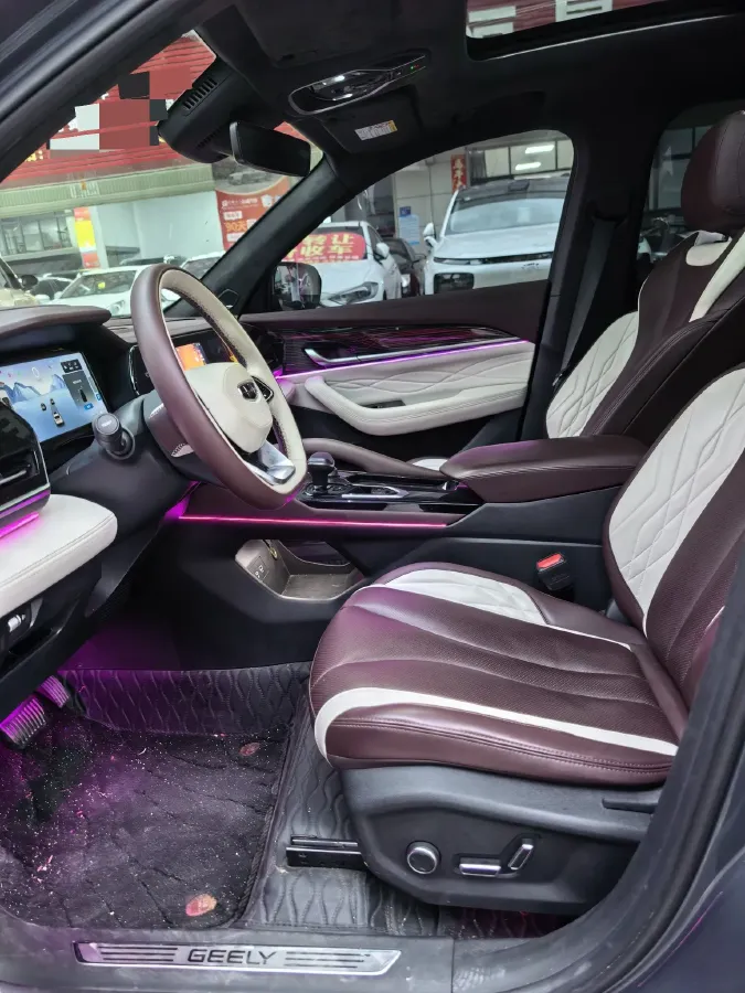 2021 Geely Monjaro 2.0T 218HP L4 7DCT,autocango,china used car exporter,china ev exporter,chinese used car exporter,chinese used ev exporter