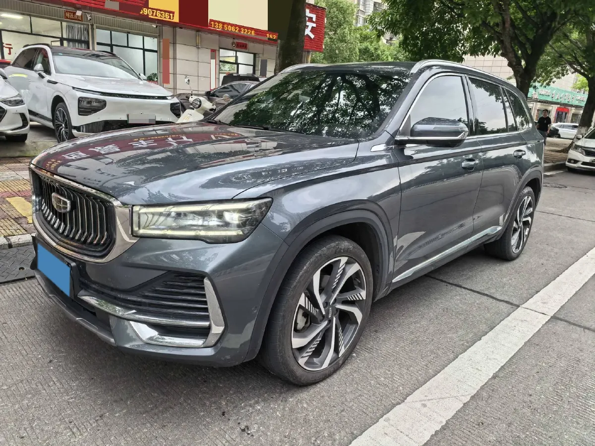 2021 Geely Monjaro 2.0T 218HP L4 7DCT,autocango,china used car exporter,china ev exporter,chinese used car exporter,chinese used ev exporter