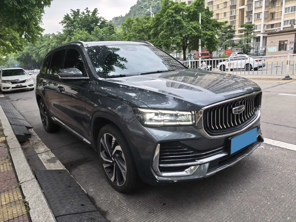 2021 Geely Monjaro 2.0T 218HP L4 7DCT,autocango,china used car exporter,china ev exporter,chinese used car exporter,chinese used ev exporter