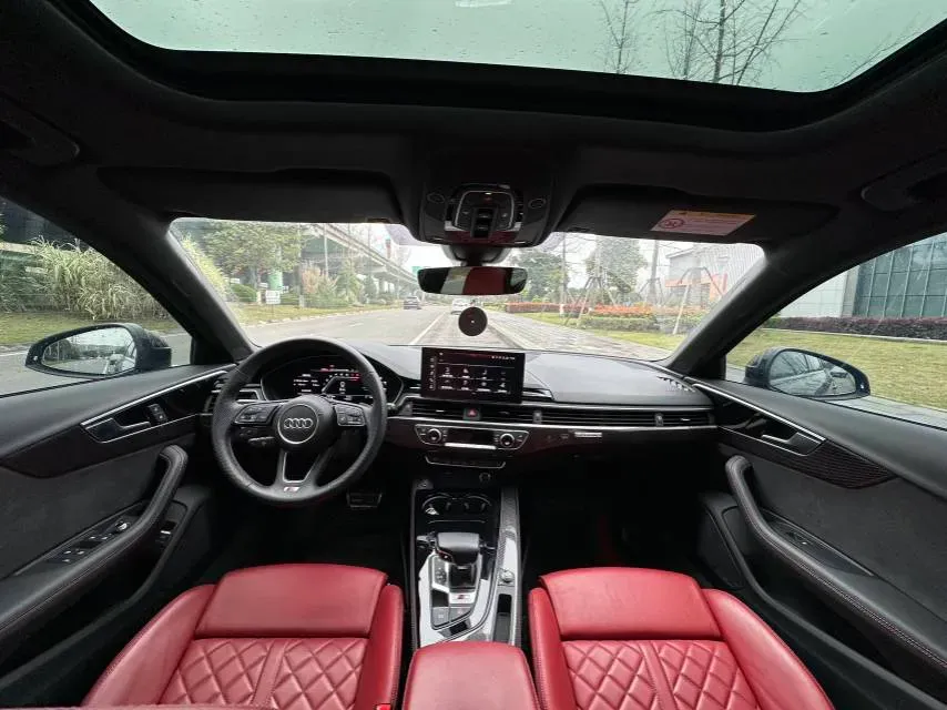 2024 Audi S4 3.0T 354HP V6 8AT,autocango,china used car exporter,china ev exporter,chinese used car exporter,chinese used ev exporter