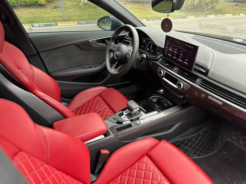 2024 Audi S4 3.0T 354HP V6 8AT,autocango,china used car exporter,china ev exporter,chinese used car exporter,chinese used ev exporter