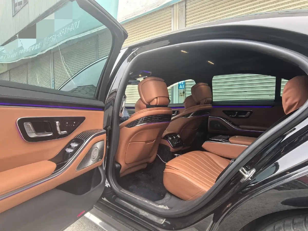 2022 Mercedes-Benz S Class 2.5T 367HP L6 9AT,autocango,china used car exporter,china ev exporter,chinese used car exporter,chinese used ev exporter