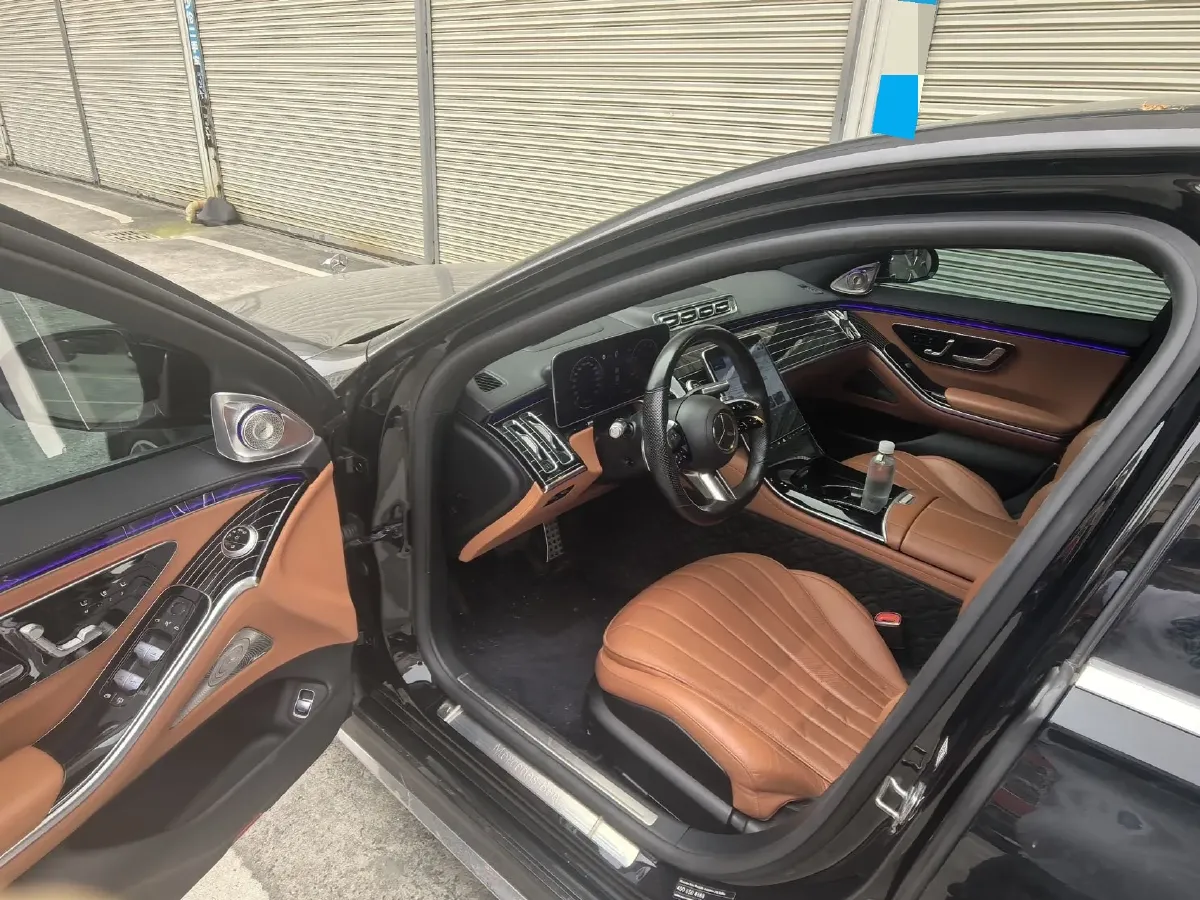 2022 Mercedes-Benz S Class 2.5T 367HP L6 9AT,autocango,china used car exporter,china ev exporter,chinese used car exporter,chinese used ev exporter