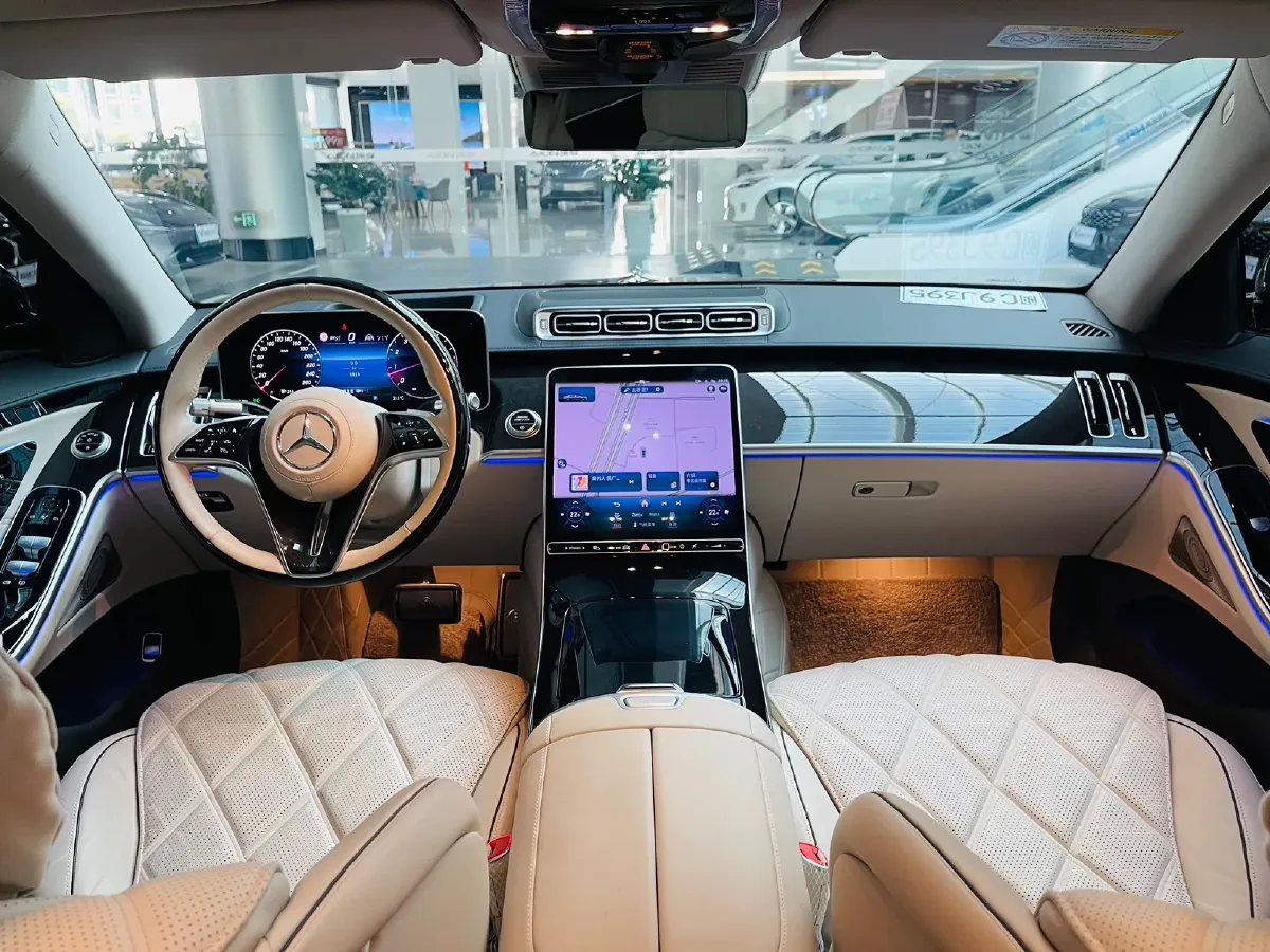 2024 Mercedes-Benz Maybach S Class 3.0T 367HP L6 9AT,autocango,china used car exporter,china ev exporter,chinese used car exporter,chinese used ev exporter