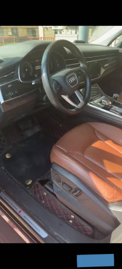 2022 Audi Q7 2.0T 245HP L4 8AT,autocango,china used car exporter,china ev exporter,chinese used car exporter,chinese used ev exporter