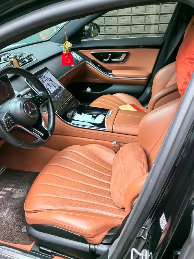 2023 Mercedes-Benz S Class 2.5T 313HP L6 9AT,autocango,china used car exporter,china ev exporter,chinese used car exporter,chinese used ev exporter