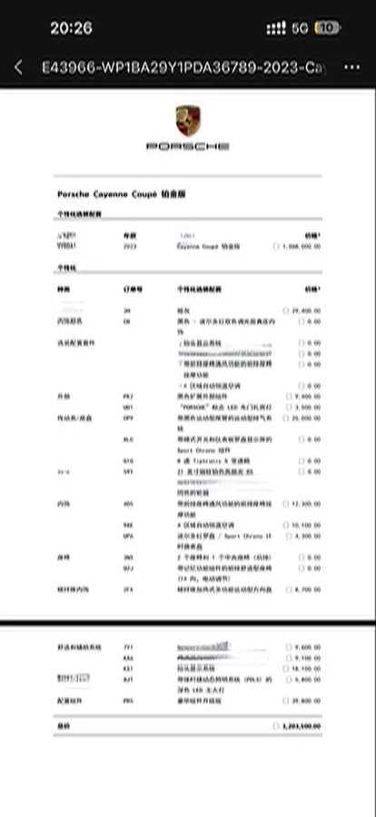 2023 Porsche Cayenne 3.0T 340HP V6 8AT,autocango,china used car exporter,china ev exporter,chinese used car exporter,chinese used ev exporter