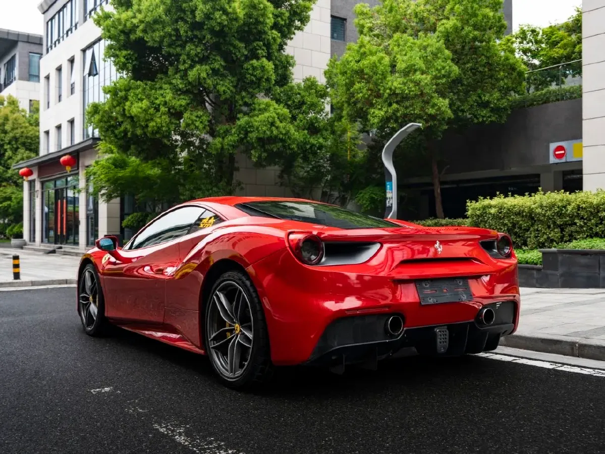 2015 Ferrari 488 3.9T 670HP V8 7DCT,autocango,china used car exporter,china ev exporter,chinese used car exporter,chinese used ev exporter