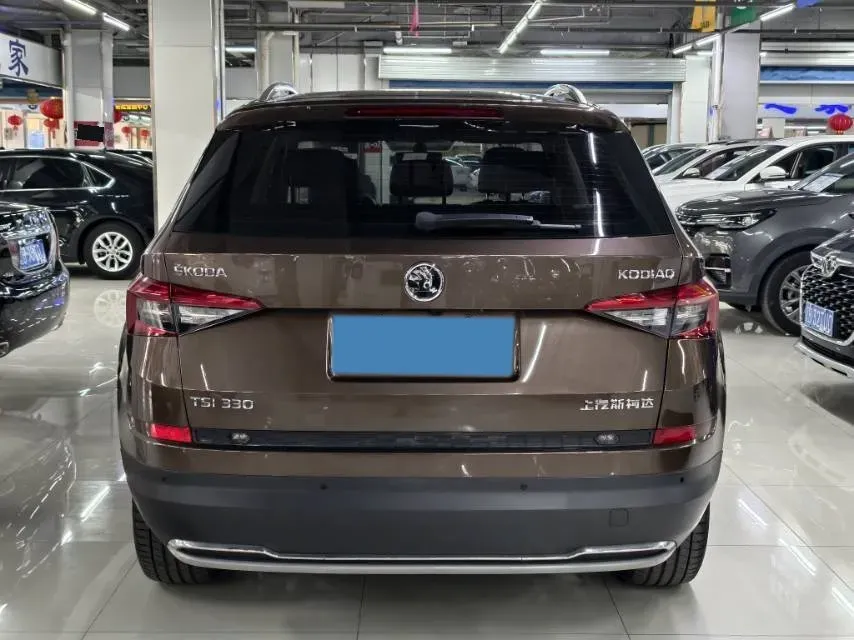 2018 Skoda Kodiak 2.0T 186HP L4 7DCT,autocango,china used car exporter,china ev exporter,chinese used car exporter,chinese used ev exporter