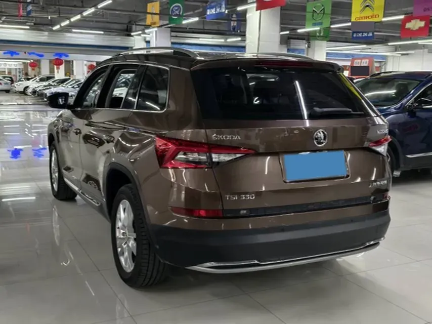 2018 Skoda Kodiak 2.0T 186HP L4 7DCT,autocango,china used car exporter,china ev exporter,chinese used car exporter,chinese used ev exporter