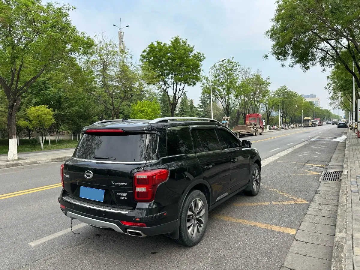 2017 GAC Trumpchi GS8 2.0T 201HP L4 6AT,autocango,china used car exporter,china ev exporter,chinese used car exporter,chinese used ev exporter