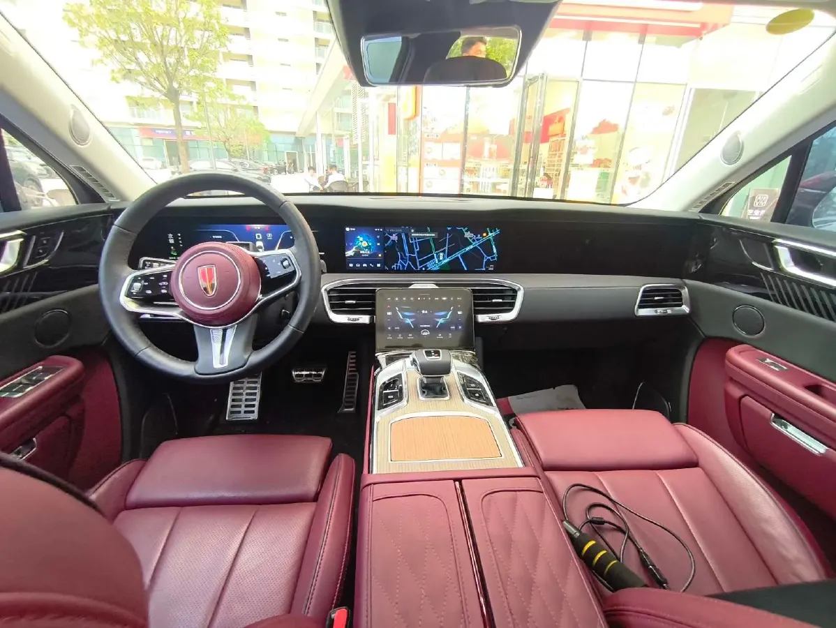 2022 HongQi E-HS9 BEV 120KWH,autocango,china used car exporter,china ev exporter,chinese used car exporter,chinese used ev exporter