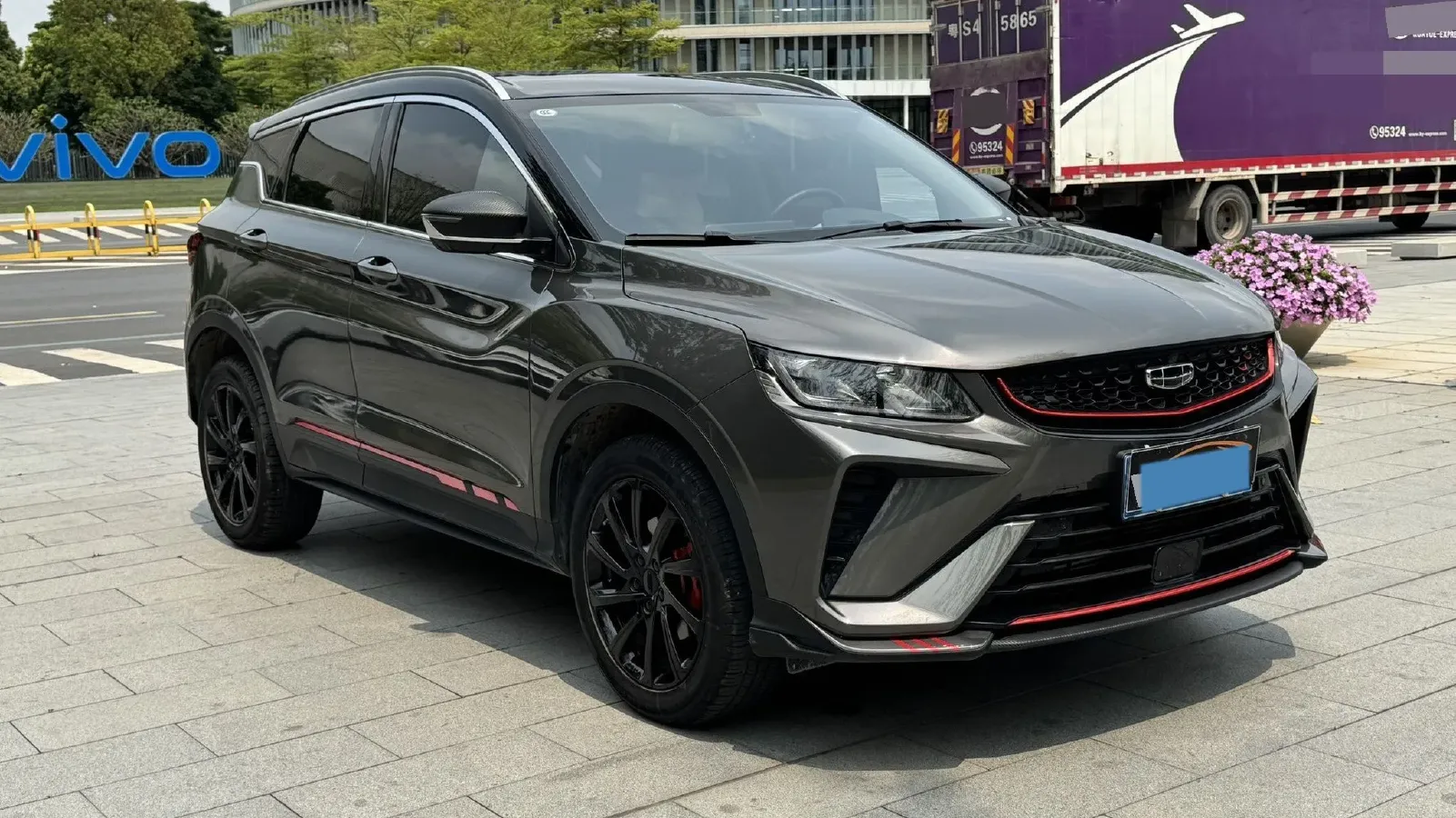 2021 Geely Coolray 1.4T 141HP L4 6DCT,autocango,china used car exporter,china ev exporter,chinese used car exporter,chinese used ev exporter