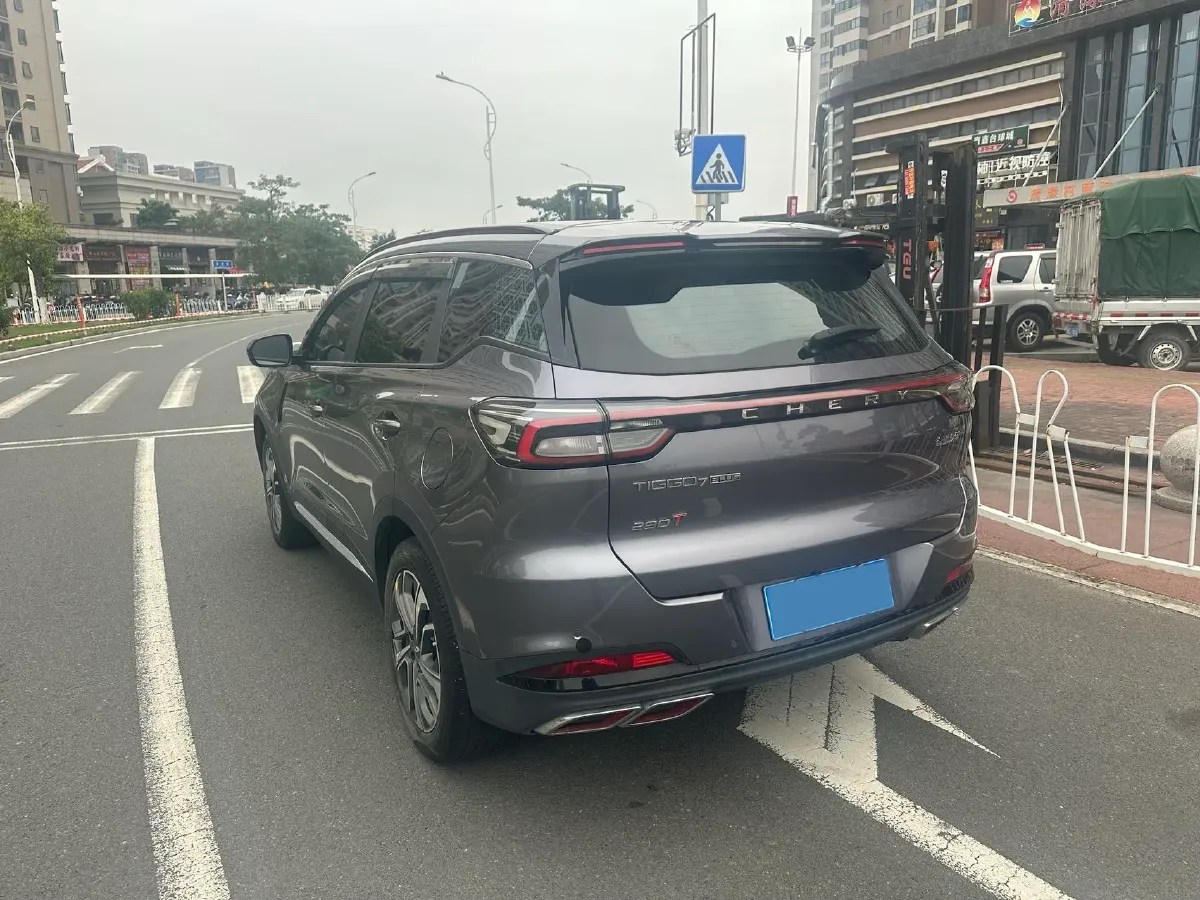 2023 Chery Tiggo 7 Plus 1.6T 197HP L4 7DCT,autocango,china used car exporter,china ev exporter,chinese used car exporter,chinese used ev exporter