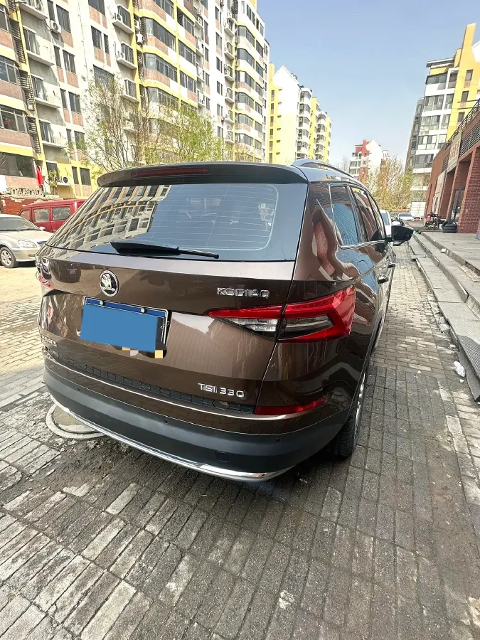 2018 Skoda Kodiak 2.0T 186HP L4 7DCT,autocango,china used car exporter,china ev exporter,chinese used car exporter,chinese used ev exporter