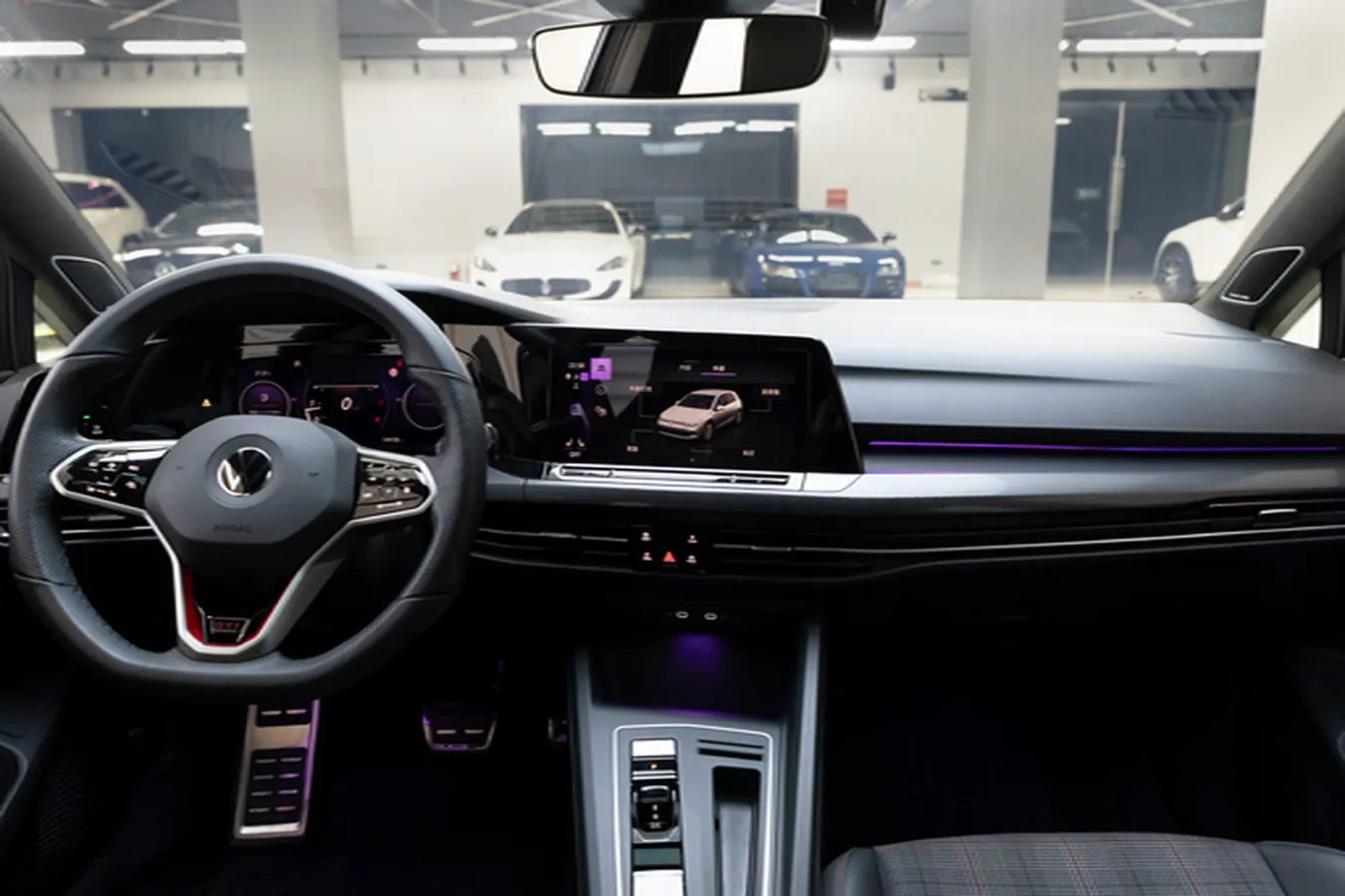 2023 Volkswagen GolfGTI 2.0T 220HP L4 7DCT,autocango,china used car exporter,china ev exporter,chinese used car exporter,chinese used ev exporter