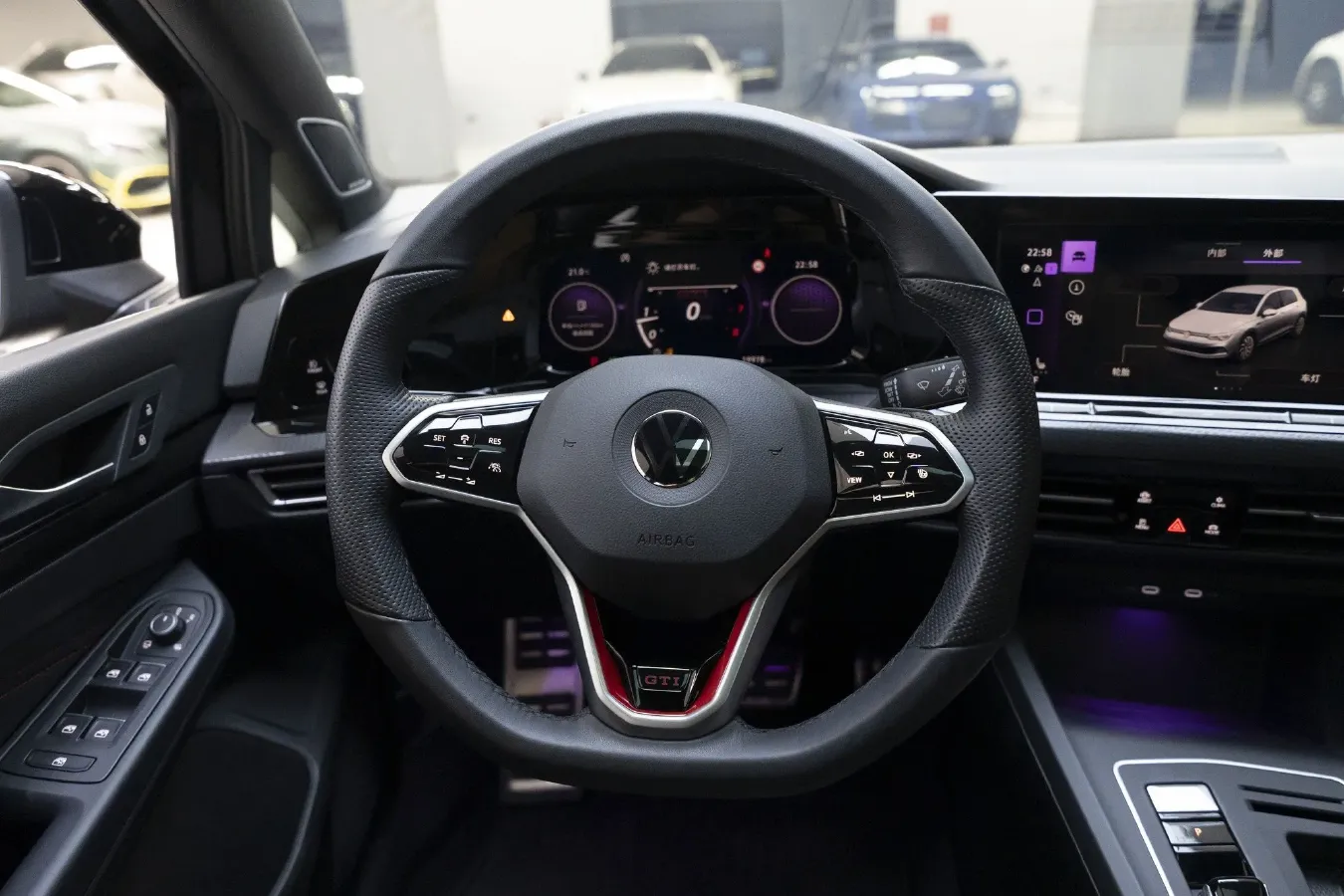 2023 Volkswagen GolfGTI 2.0T 220HP L4 7DCT,autocango,china used car exporter,china ev exporter,chinese used car exporter,chinese used ev exporter