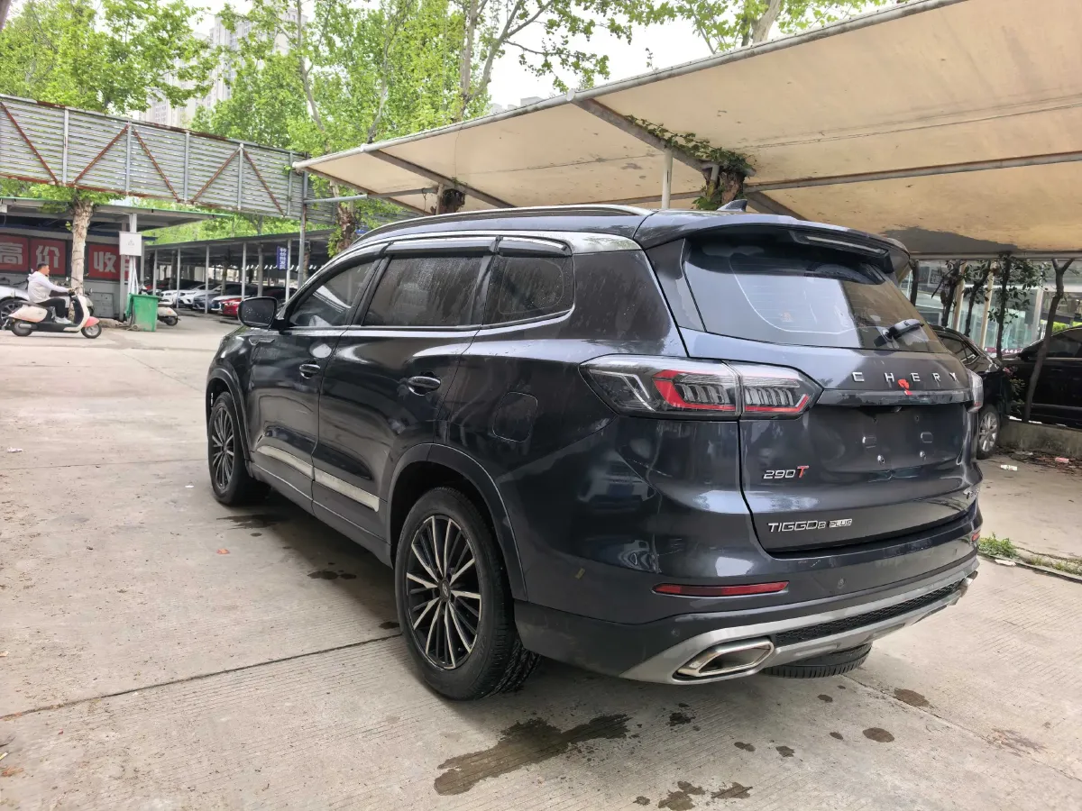 2022 Chery Tiggo 8 Plus 1.6T 197HP L4 7DCT,autocango,china used car exporter,china ev exporter,chinese used car exporter,chinese used ev exporter