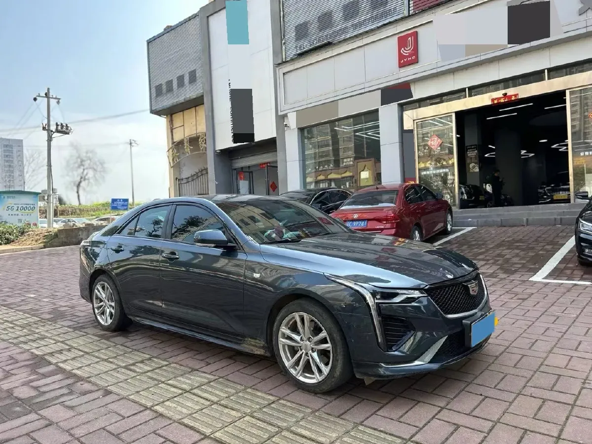 2021 Cadillac CT4 2.0T 237HP L4 8AT,autocango,china used car exporter,china ev exporter,chinese used car exporter,chinese used ev exporter