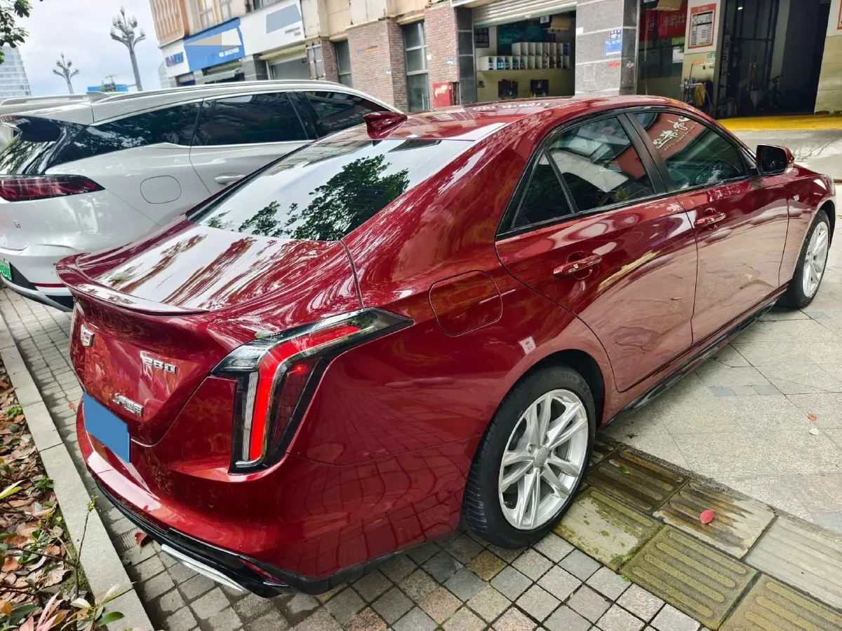 2021 Cadillac CT4 2.0T 237HP L4 8AT,autocango,china used car exporter,china ev exporter,chinese used car exporter,chinese used ev exporter