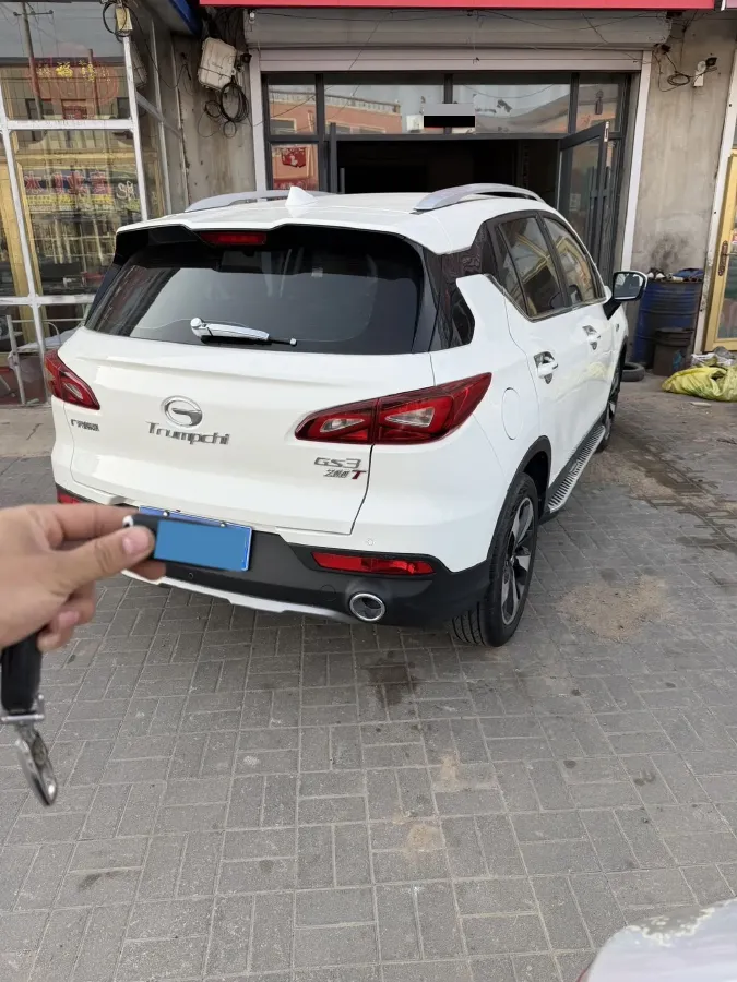 2017 GAC Trumpchi GS3 1.3T 137HP L4 6AT,autocango,china used car exporter,china ev exporter,chinese used car exporter,chinese used ev exporter