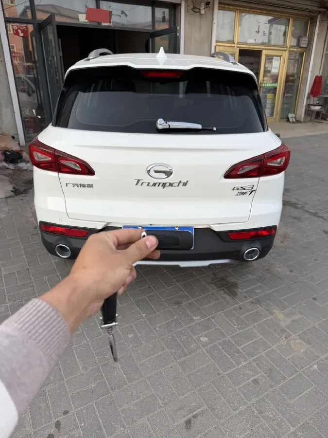 2017 GAC Trumpchi GS3 1.3T 137HP L4 6AT,autocango,china used car exporter,china ev exporter,chinese used car exporter,chinese used ev exporter