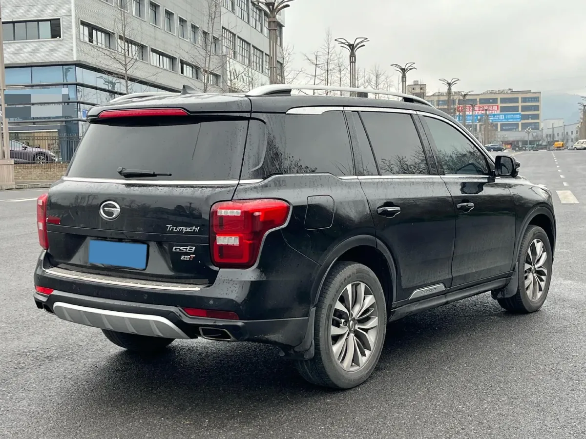 2017 GAC Trumpchi GS8 2.0T 201HP L4 6AT,autocango,china used car exporter,china ev exporter,chinese used car exporter,chinese used ev exporter